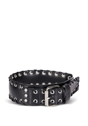 Limi Feu eyelet loop headband - Black