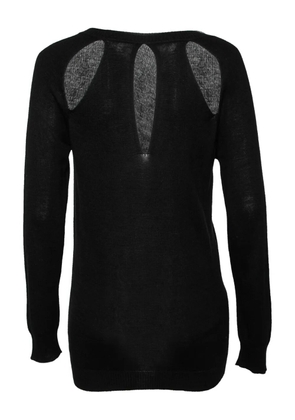 Christian Lacroix Pre-Owned cut-out sweater - Black