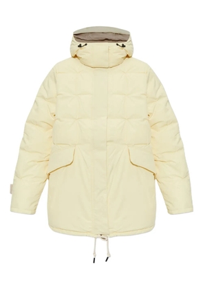 RETHINKIT STUDIOS quilted hooded parka coat - Neutrals
