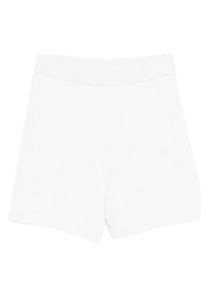 Fedeli ribbed beach shorts - White