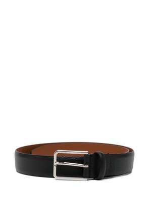 Santoni leather belt - Black