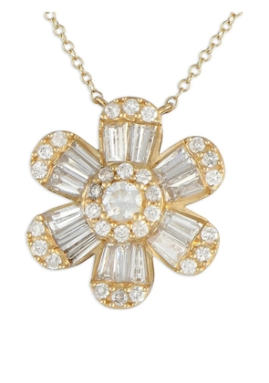 LB Exclusive 14K yellow gold diamond necklace