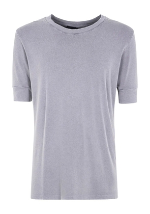 Thom Krom short-sleeve cotton T-shirt - Grey