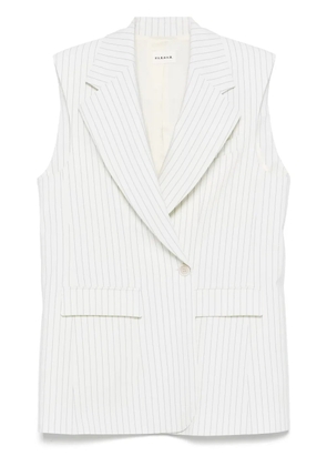 P.A.R.O.S.H. Libra waistcoat - White