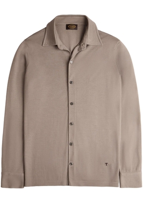 Tod's knitted shirt - Grey