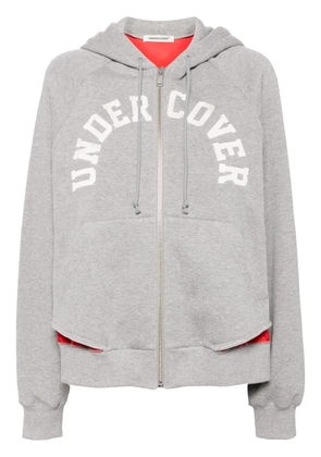 Undercover Oversized zip-up jacket - Grey