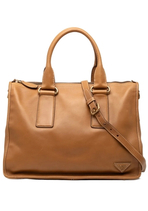 Prada Pre-Owned 2000-2025 Soft Calf satchel - Brown