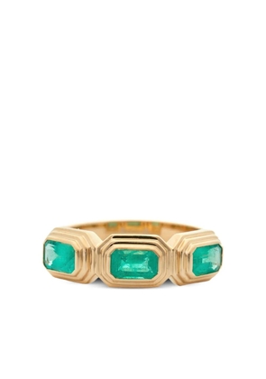 YI Collection 18K yellow gold Baxter emerald ring