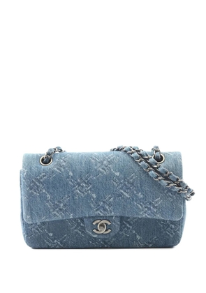 CHANEL Pre-Owned 2019 Double Flap chain-strap shoulder bag - Blue