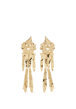 Tory Burch Runway clown drop earrings - Gold