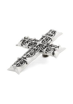 Emanuele Bicocchi Notre Dame cross brooch - Silver
