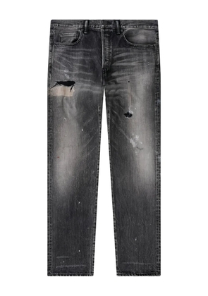 John Elliott distressed-finish jeans - Black