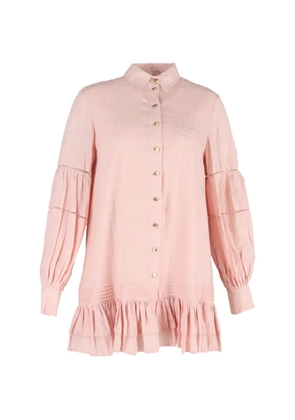 Aje lotus ruffle mini dress - Pink