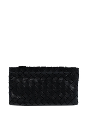 Bottega Veneta Pre-Owned 2012-2025 Small Nappa Intrecciato Zip Pouch clutch bag - Black