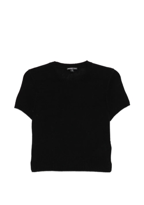 James Perse cashmere short-sleeves T-shirt - Black