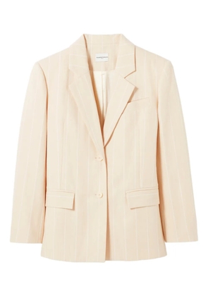 Claudie Pierlot pinstripe pocket blazer - Neutrals