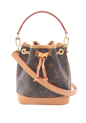 Louis Vuitton Pre-Owned 2021-2026 Monogram Nano Noe bucket bag - Brown