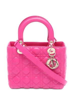 Christian Dior Pre-Owned 2010s Lady Dior Canage handbag - Pink
