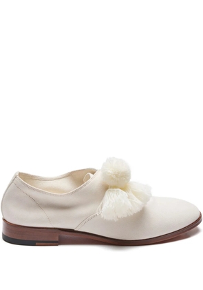 Suicoke pom-pom lace-up trainers - Neutrals