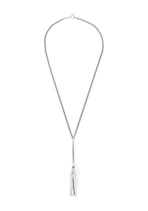 Ann Demeulemeester Paulu perfume pendant necklace - Silver