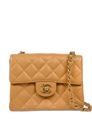 CHANEL Pre-Owned 2005 mini Classic Flap shoulder bag - Neutrals