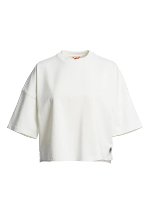 Parajumpers short-sleeve logo-patch top - White