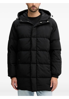 Benetton hooded padded coat - Black