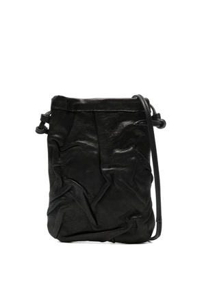 SOMMET gathered satchel crossbody bag - Black