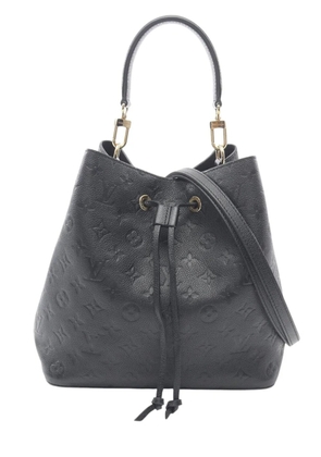 Louis Vuitton Pre-Owned 2021-2025 Monogram Empreinte Neonoe MM bucket bag - Black