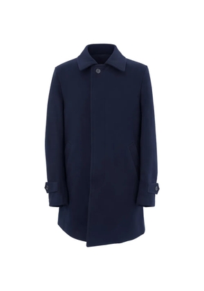 Comme des Garçons Homme Deux button-front wool coat - Blue