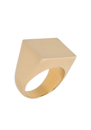 DRIES VAN NOTEN rectangular-signet ring - Gold