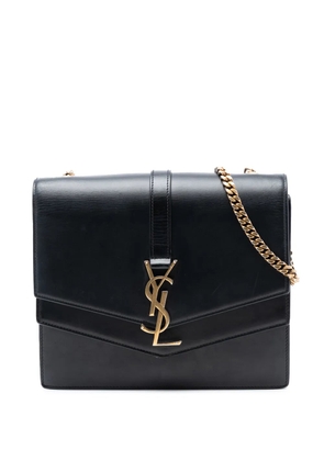 Saint Laurent Pre-Owned 2018 Medium Leather Monogram Sulpice crossbody bag - Black