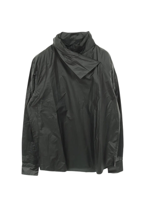 Hermès Pre-Owned 2010s asymmetric long-sleeved shirt - Green