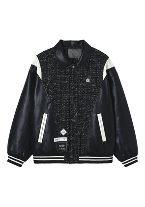 Musium Div. textured panelled jacket - Black