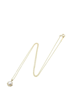 Tiffany & Co. Pre-Owned 2010s olive-leaf pearl necklace - Gold