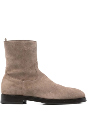 Officine Creative 35mm Ortega 002 zipped boots - Neutrals