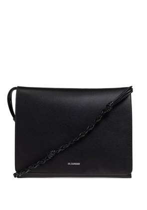 Jil Sander braided-strap shoulder bag - Black