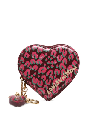 Louis Vuitton Pre-Owned heart-shaped coin purse - Red