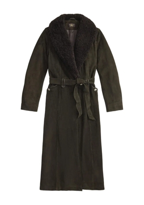 Ralph Lauren RRL belted suede coat - Brown