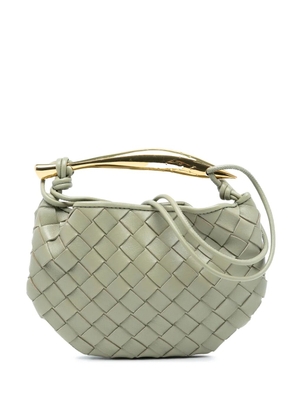 Bottega Veneta Pre-Owned 2012-2025 Baby Lambskin Intrecciato Sardine satchel - Grey