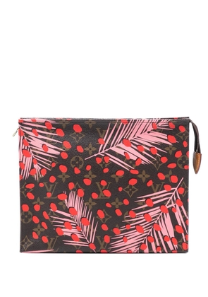 Louis Vuitton Pre-Owned 2016 Monogram Jungle Dots Toiletry Pouch 26 clutch bag - Brown