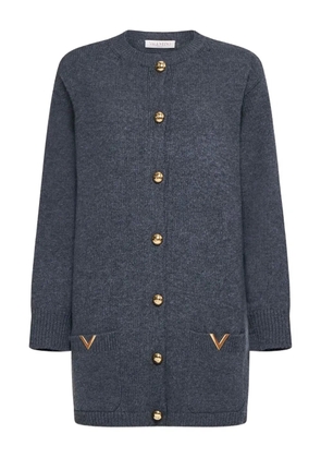 Valentino Garavani Pre-Owned button-down cardigan - Grey