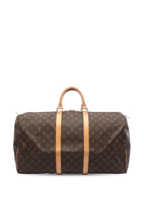 Louis Vuitton Pre-Owned 2000 Monogram Keepall 55 travel bag - Brown