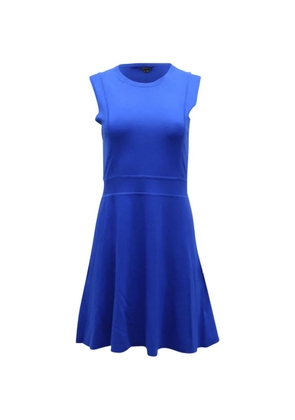 Theory sleeveless A-line mini dress - Blue
