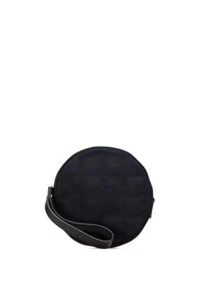 CHANEL Pre-Owned 2002-2003 New Travel Line Nylon Round pouch - Black