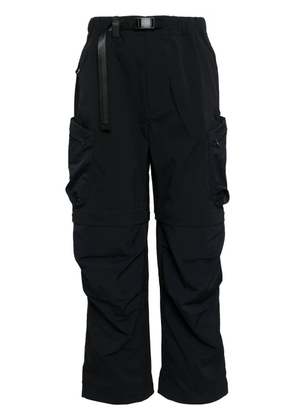 Spoonyard belted tapered cargo trousers - Black