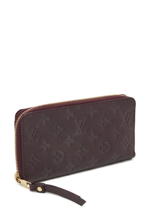 Louis Vuitton Pre-Owned 2012 monogram-empreinte wallet - Purple