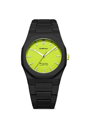 D1 Milano Polycarbon Spectrum Shift 40.5mm watch - Yellow