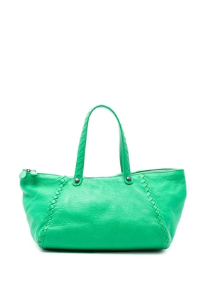 Bottega Veneta Pre-Owned 2009 Intrecciato Trimmed Cervo tote bag - Green
