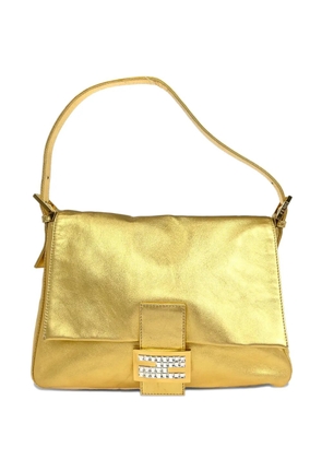 Fendi Pre-Owned 2009 Mamma Baguette shoulder bag - Gold